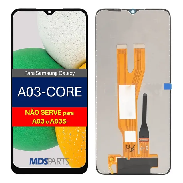 Tela Frontal Display Para A03-core A032 Samsung