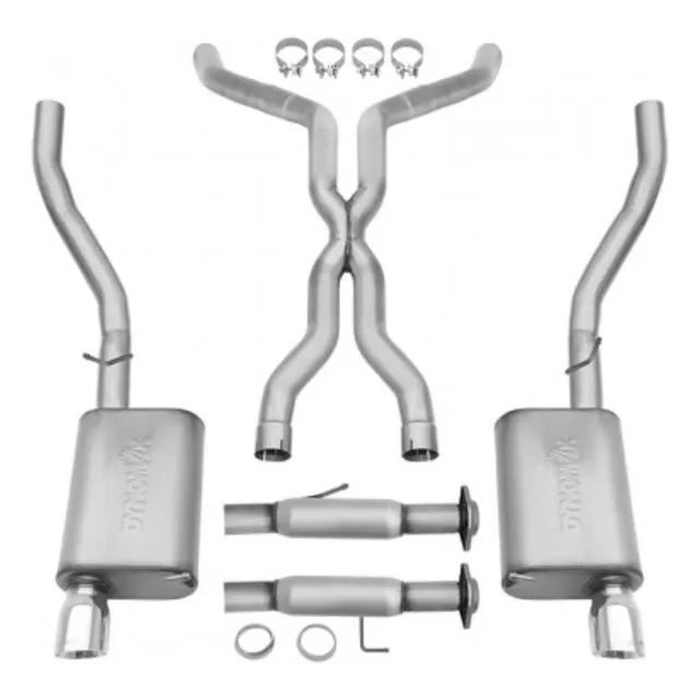Cat Back Dual Dynomax Jeep Grand Cherokee 11/15 + Muffler