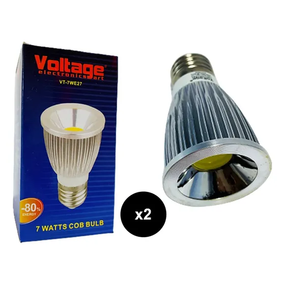 Bombillo Ojo De Buey Led 7w Pack 2 Unidades
