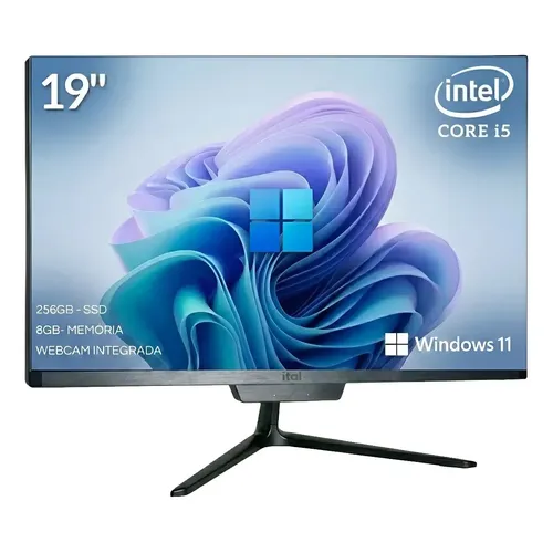 Computador All In One I7/ 8gb Ram/240gb Ssd/tela 19 Hd /wifi Cor