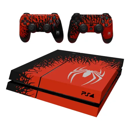 Skin Spiderman Para Playstation 4 Fat Ps4 Spiderman_1