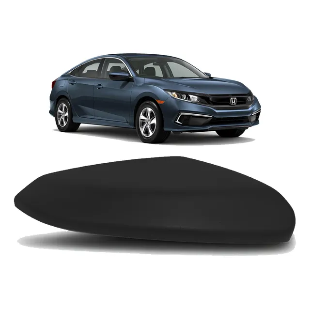 Capa Retrovisor Civic G10 2017 A 2021 Preta Sem Furo Pisca