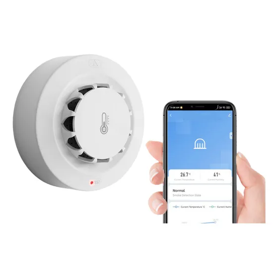 Detector Humo Sensor Wifi Tuya App Bluetooth Alarma Incendio
