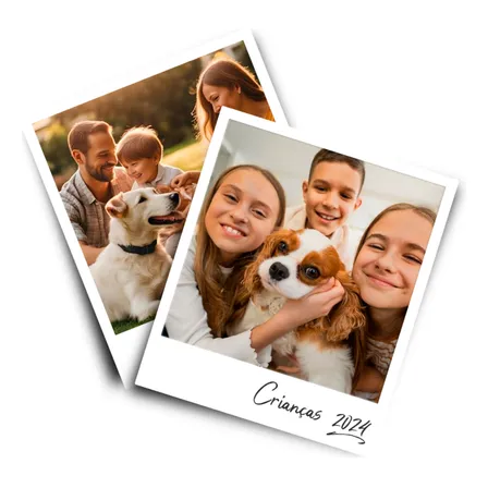 5 Fotografias Borda 6x9 Cm Fotos Revelação Digital Retro