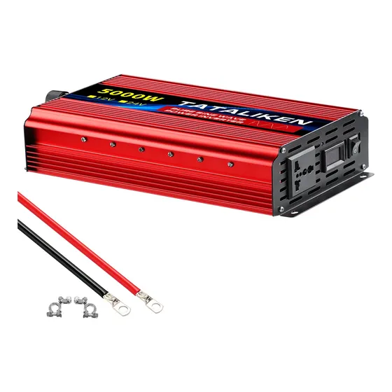 Inversor De Tensão 5000w 12v-220v, Onda Senoidal Pura