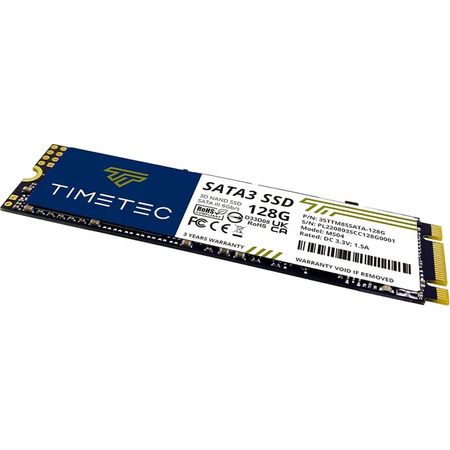 Disco Duro Solido 128 Gb M2 Sata M2 Ngff Ssd M2 Sata 2280