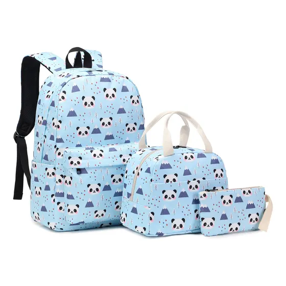 Mochila De Mimfutu Panda School Para Niñas N9t4j
