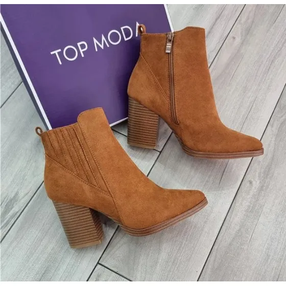 Botines Para Damas, Marca Top Moda, Modelo Jade