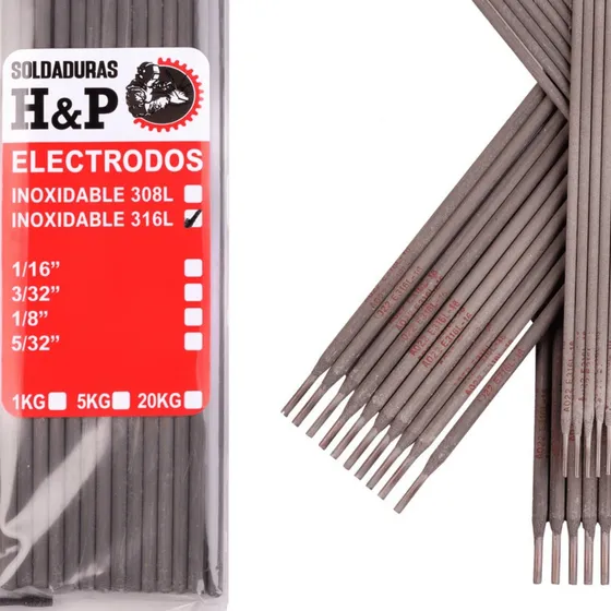Electrodo Para Acero Inoxidable E316 3/32 1kg