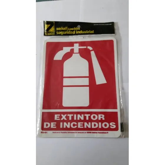 Aviso Extintor De Incedios 