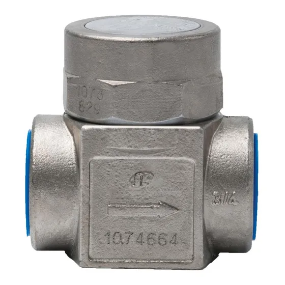 4x Purgador Termodinamico Vapor Saturado Mdt-421 1/2' Bspt