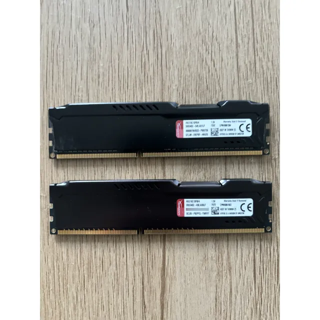 Memorias Ram Kingston Ddr3 1600mhz. Dos Módulos De 4gb