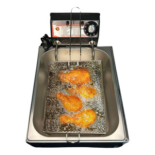 Fritadeira Elétrica Inox Cuba 5 Litros Rápida Mk Fast Shop Cor Prateado Frequência 50 Fritadeira Elétrica Inox Cuba 5 Litros Rápida Mk Fast Shop Cor Prateado Frequência 50