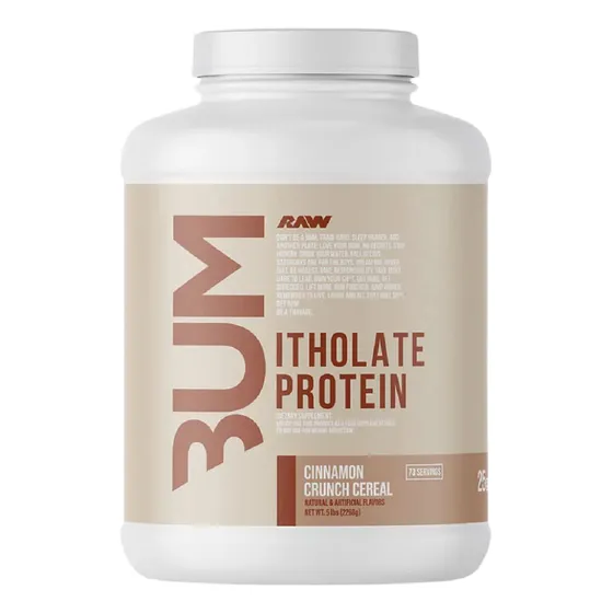 Raw Cbum Itholate Protein Proteina De Itolato 5 Lbs 73 Serv Sabor Cinnamon Crunch Cereal