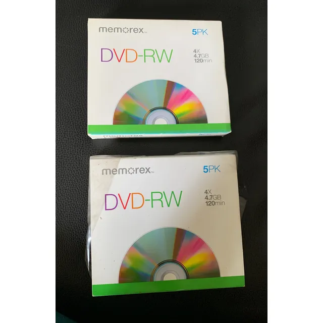 Cd Memorex Para Grabar Empaque De 5 Unidades