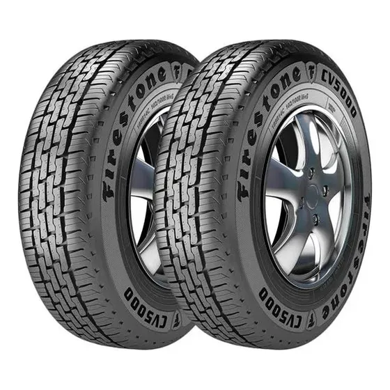 Kit 2 Pneus 225/75r16 Firestone Cv5000 121/120 R