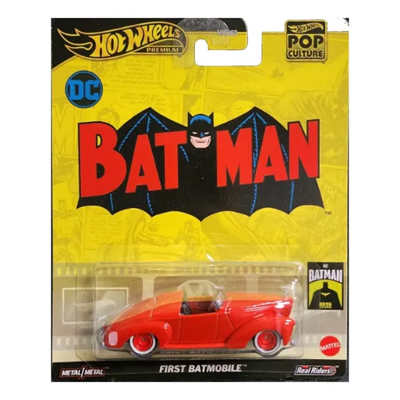Hot Wheels Premium Pop Culture Batman First Batmobile