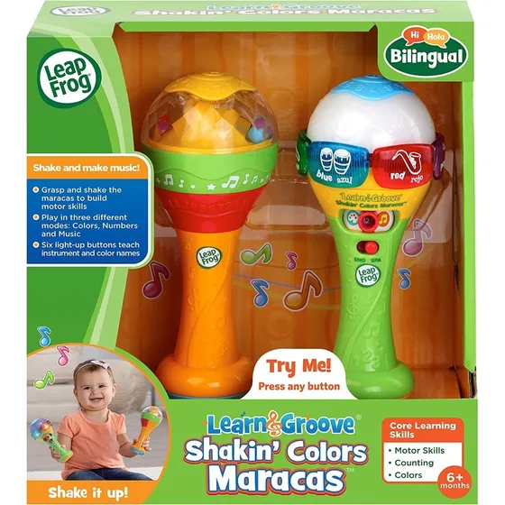 Maracas Para Bebe Con Luces Y Sonidos  Leap Frog