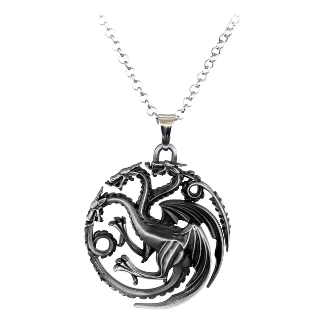 Collar Casa Targaryen Dragon Juego Tronos Game Of Thrones M2