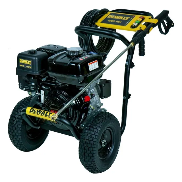 Hidrolavadora A Gasolina 4000psi Dewalt Motor Honda