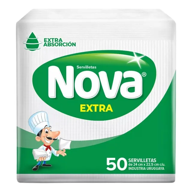 Servilletas Nova Extra X 50 Unidades