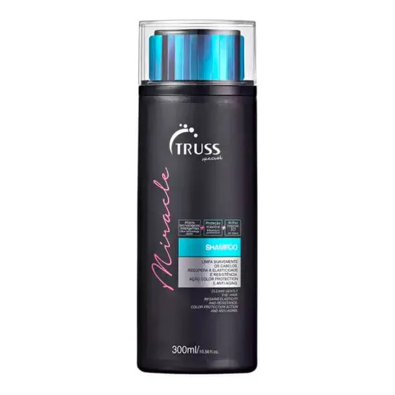 Truss Miracle Shampoo 300ml - Cabelo Liso Brilhante