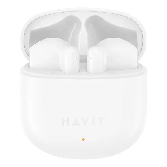 Fone De Ouvido Sem Fio Havit Bluetooth Tw976 Branco