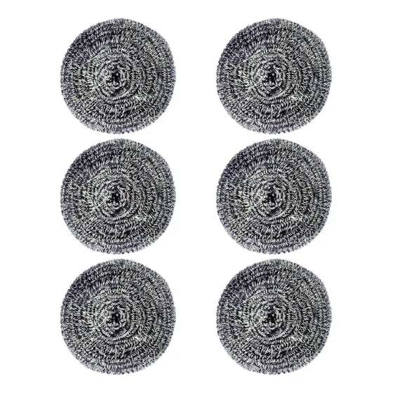 Decohomeforu 6 Paquete De Esponjas De Acero Inoxidable Grand