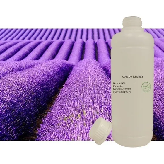 Agua De Lavanda, Rosas, Romero, Limón, Naranja 1 Litro Tipo De Piel Limón