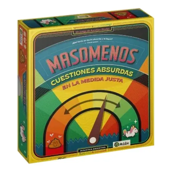 Juego De Mesa Masomenos Cuestiones Absurdas- Maldón Lelab