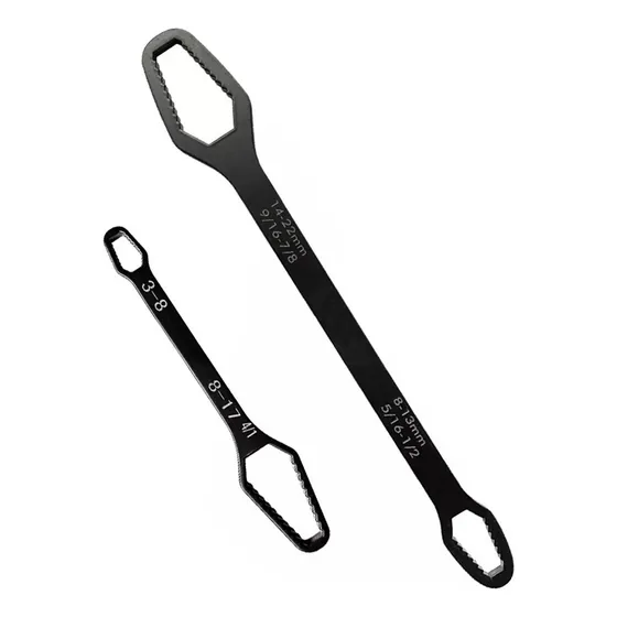 Chave Dupla Ajustável Universal 15cm+24cm 2 Peças