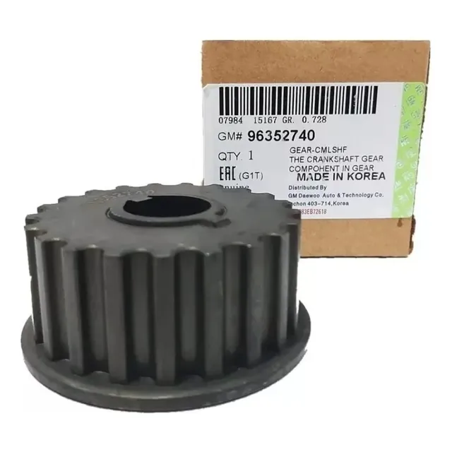 Polea Piñón Engranaje Cigüeñal Chevrolet Aveo 1.6 Original