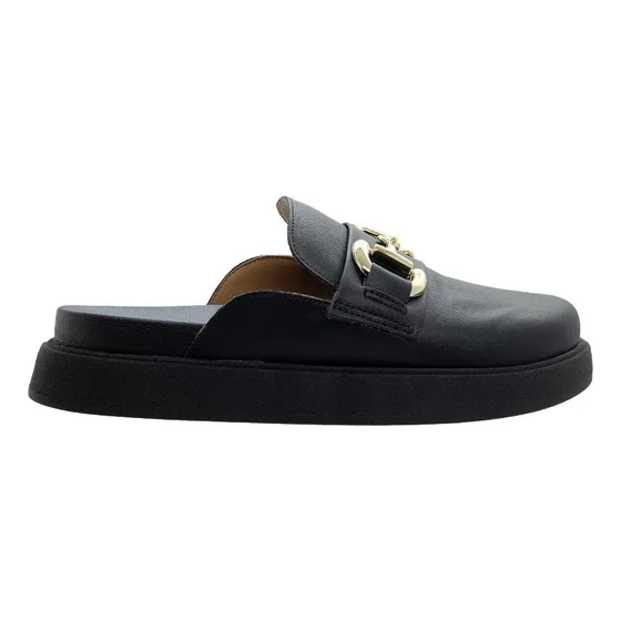 Mule Clog Flatform Feminino Vizzano 1434.101 Preto