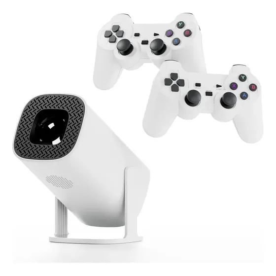 Proyector Portátil Con Consola Hd 4k Wifi Bluetooth +control