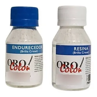Gemelos Oro Color 60 Cc ( Resina- Endurecedor)