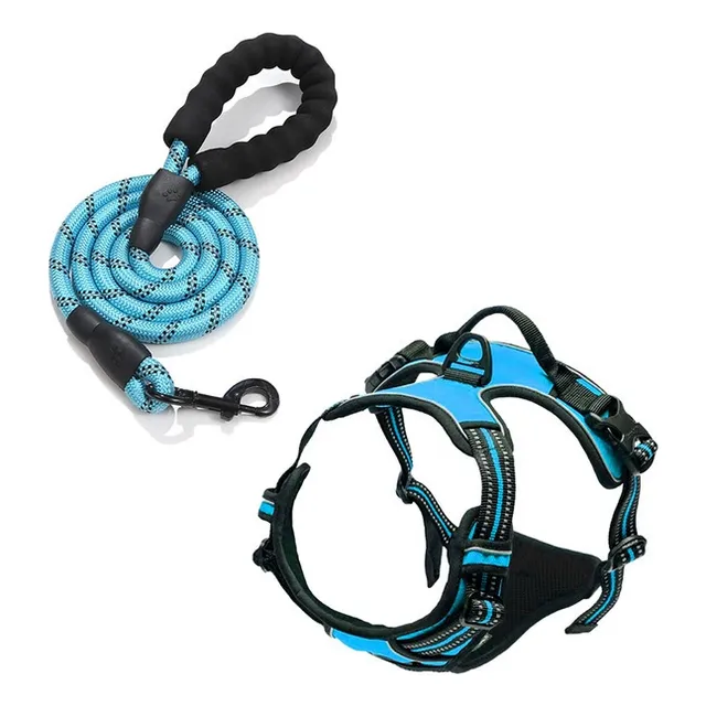 Arné Ajustable Reflectante Con Cinturón Seguridad Para Perro
