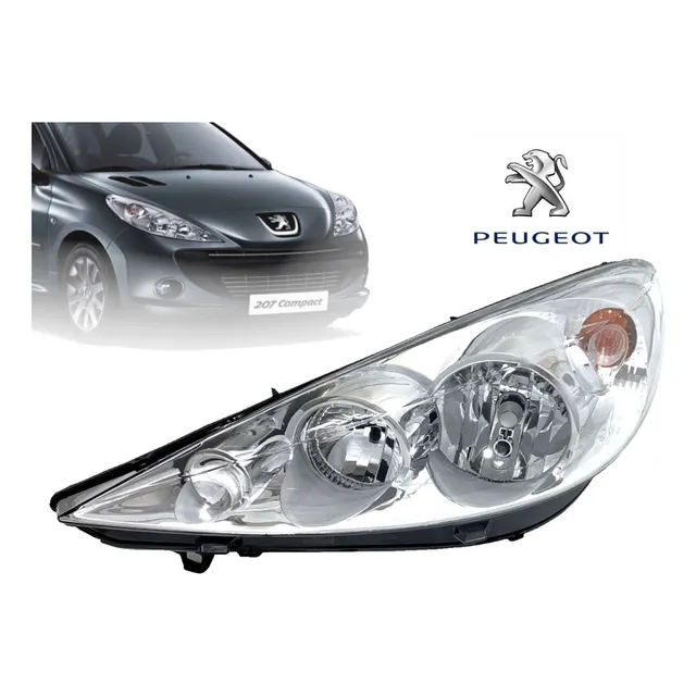 Faro Izquierdo Para Peugeot 207 2010