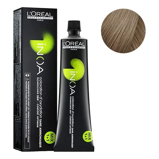 Tinta Loreal Profesional Inoa N° 9.12 Sin Amoniaco 60gr