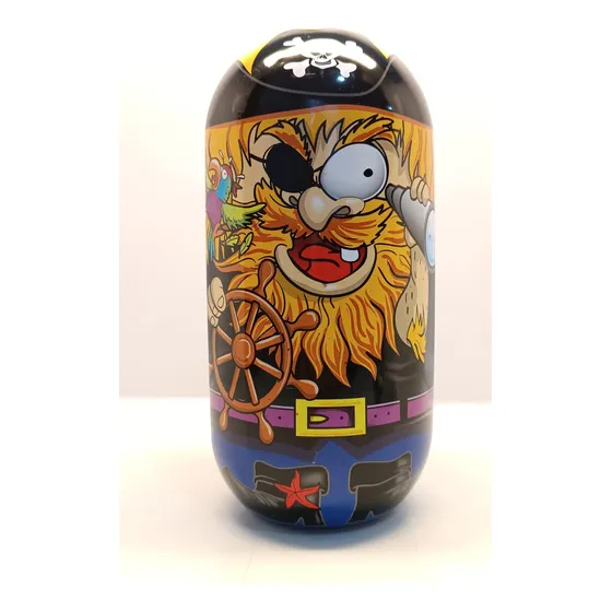 Estojo + 42 Mighty Beanz Original Completo Beans Captain