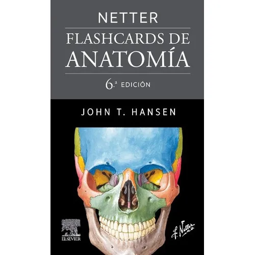 Flashcards De Anatomía, De Netter., Vol. 1. Editorial Elsevier, Tapa Dura, Edición 6 En Español, 2023