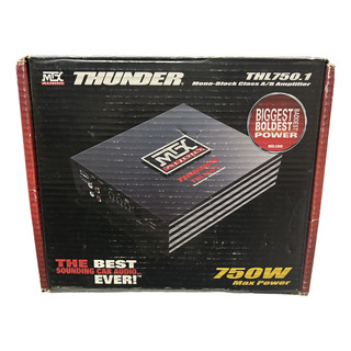 Amplificador De 750watts Thunderbolt - Mtx | Thl750.1 Amplificador De 750watts Thunderbolt - Mtx | Thl750.1