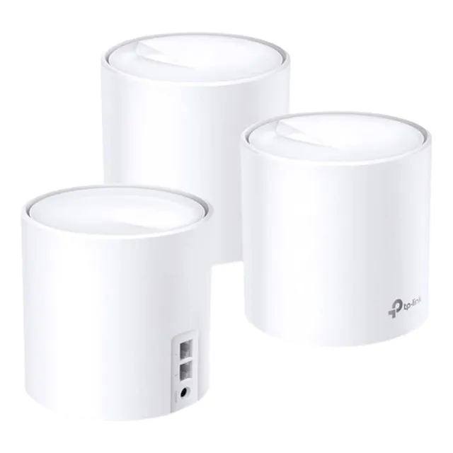 Sistema Wi-Fi mesh TP-Link Deco X60 V3 blanco pack x 3 unidades