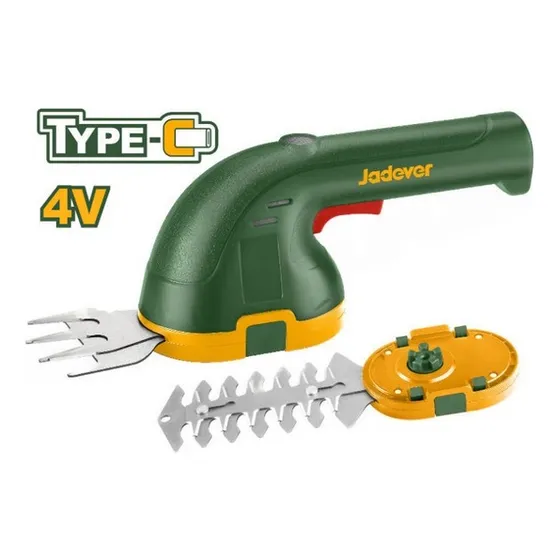Mini Podadora Cortasetos Inalambrica 4v Jadever Jdjc1504