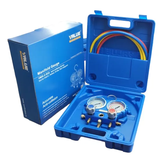 Manifold Alta Y Baja R22 R134a R404a R407c Value Vmg-2-r22-b