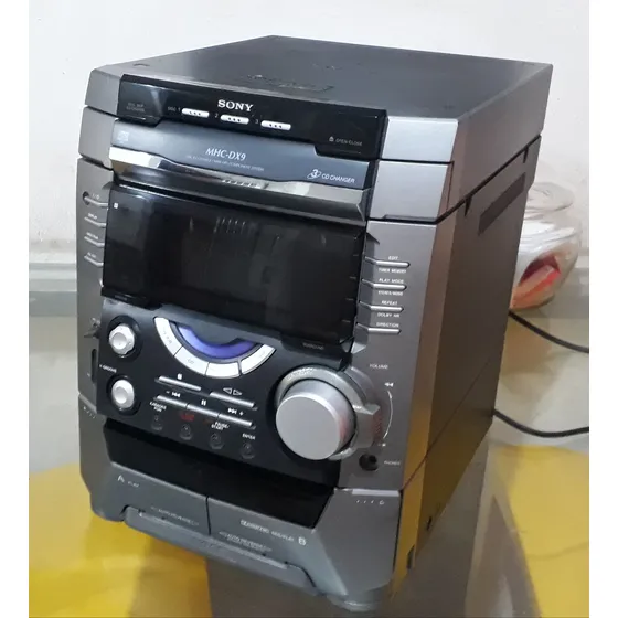 Central Sony Mhc Dx9 | 600w Modo Proteção- Push Protect :( Prata | Cinza ! Preto 600 W