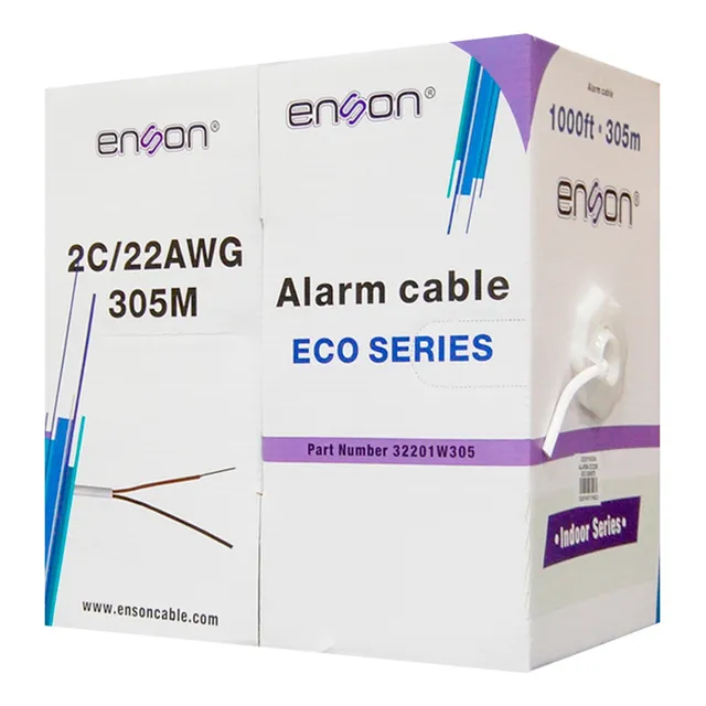 Cable Para Alarma Enson 2c/22 Serie Eco Bobina 305 Mts