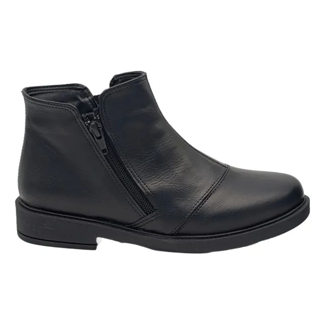Botas Botinetas Mujer 212 Doble Cierre Eco Cuero Urbanas