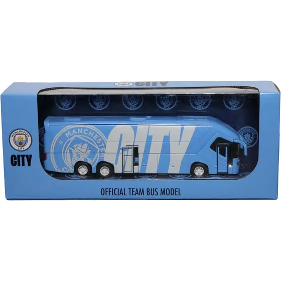 Autobús Coleccionable Oficial Del Equipo Manchester City
