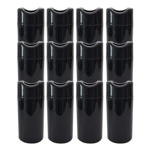 Porta Garrafa Térmico Camisinha Cerveja 600 ML Kit Com12 Cor Preto