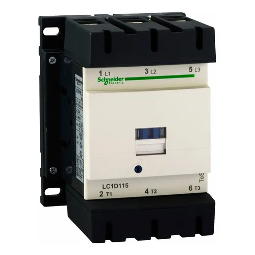 Contactor Schneider 3p 115a 220v LC1d115m7